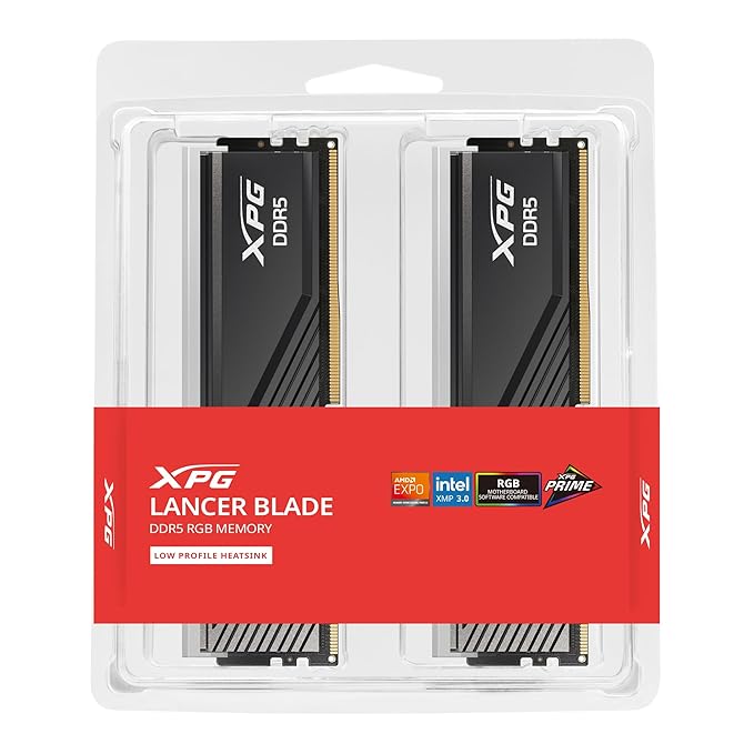 XPG DDR5 48GB (24X2) 6400 MHZ LANCER BLADE RGB BLK