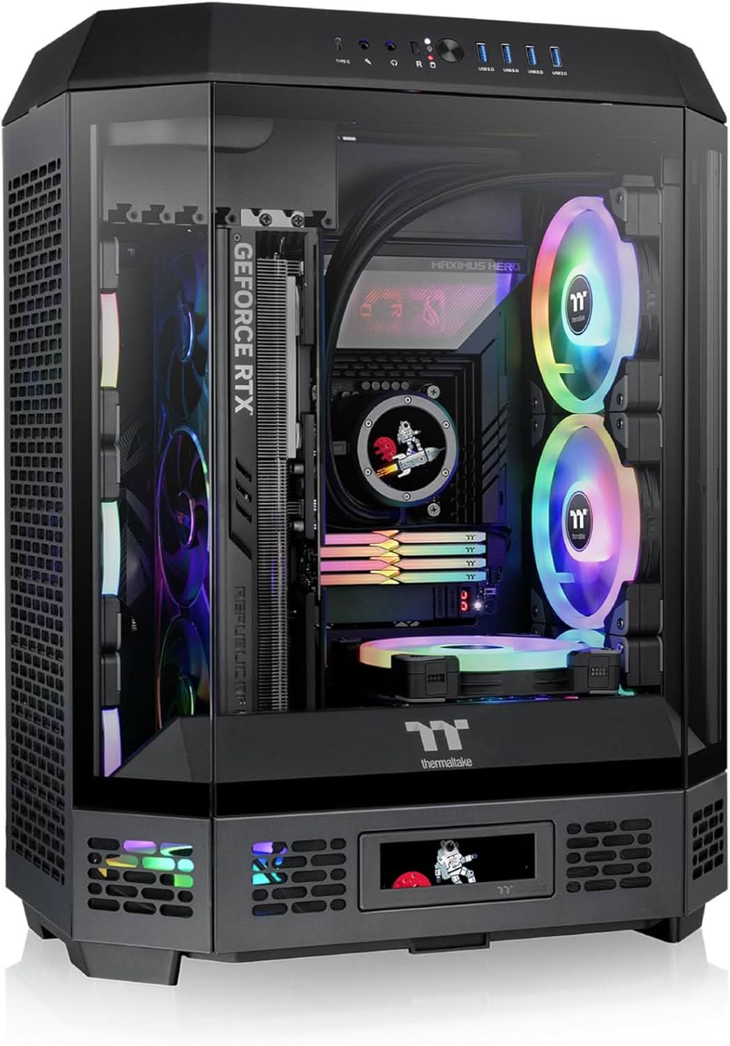 THERMALTAKE THE TOWER 600 ATX MICRO TOWER CASE BLACK