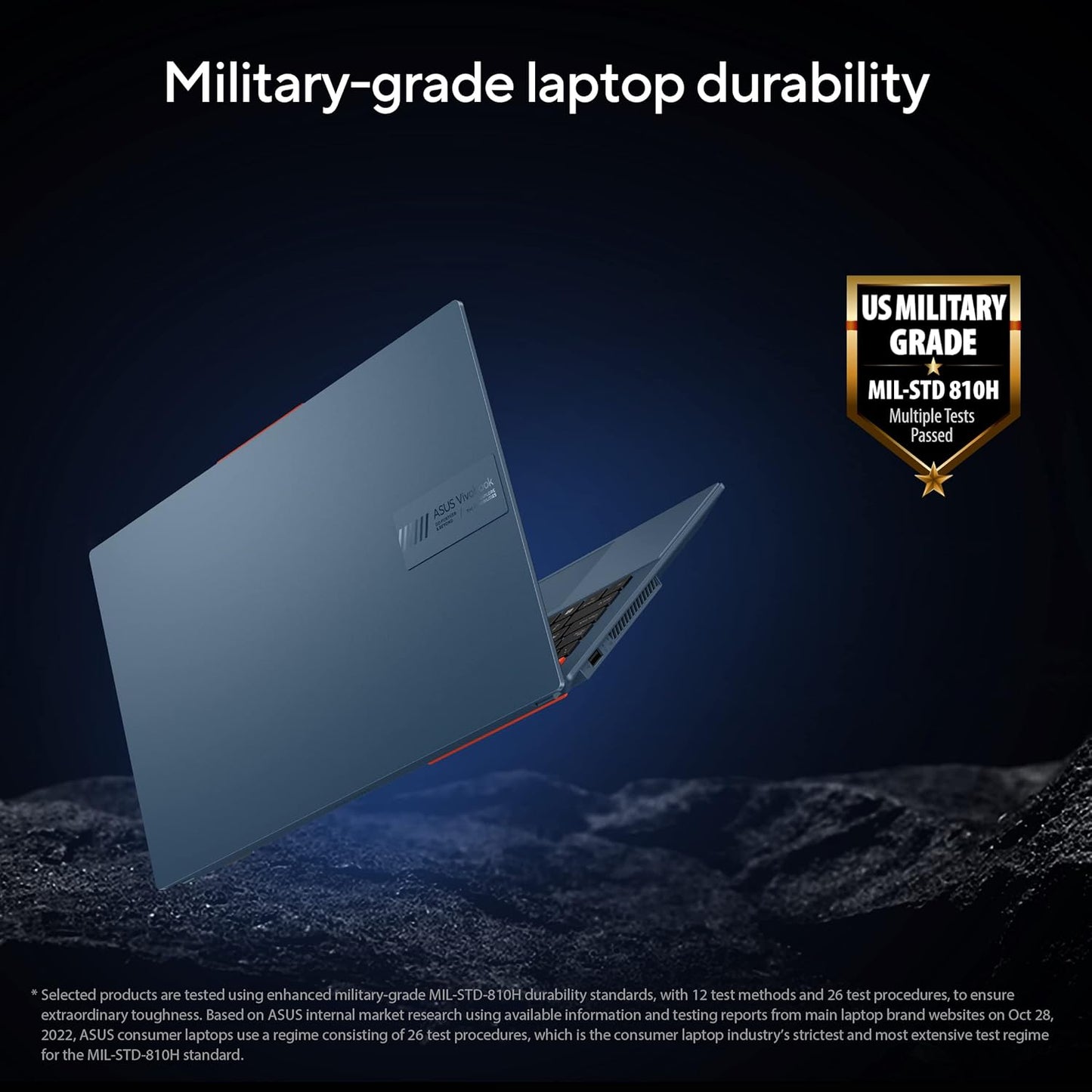 ASUS VIVOBOOK S 15 OLED, INTEL CORE I9-13900H 13TH GEN, 15.6" (39.62 CM) 3K OLED, THIN AND LIGHT LAPTOP (16 GB RAM/1TB SSD/WIN11/OFFICE 2021/BACKLIT/FINGERPRINT/75WHR /BLUE/3.75 KG), S5504VA-MA951WS