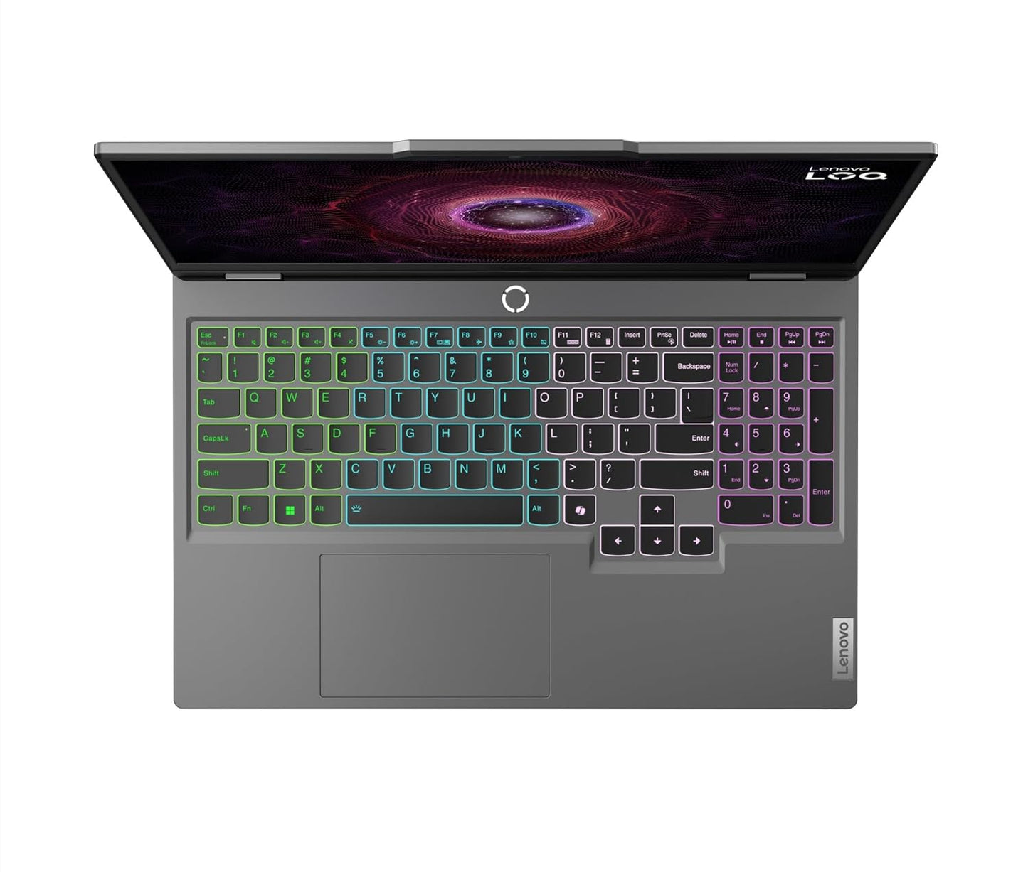 LENOVO LOQ 2024 AMD RYZEN 7 8845HS | NVIDIA RTX 4060 8GB (16GB RAM/1TB SSD/15.6 INCH (39.6CM)/WINDOWS 11/OFFICE HOME 2024/100% SRGB/3 MON. GAME PASS/GREY/2.4KG), 83DX00CTIN GAMING LAPTOP