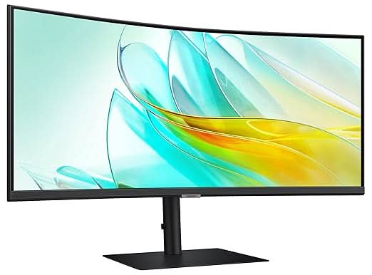 Samsung 34 Inch ViewFinity S6 Curved Monitor Ultrawide WQHD LS34C650UAWXXL