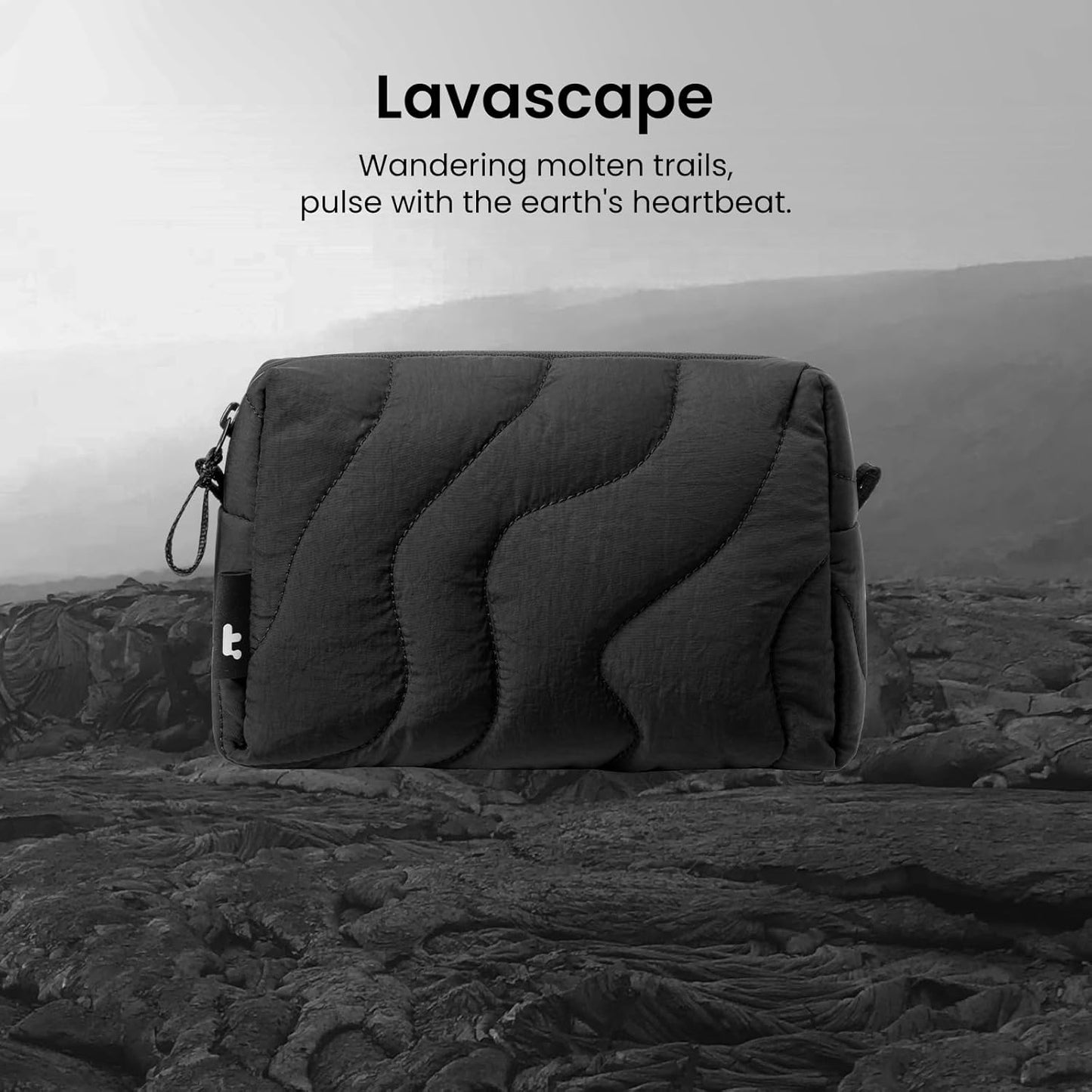 TOMTOC TERRA-A27 ACCESSORY POUCH 2L-BLACK