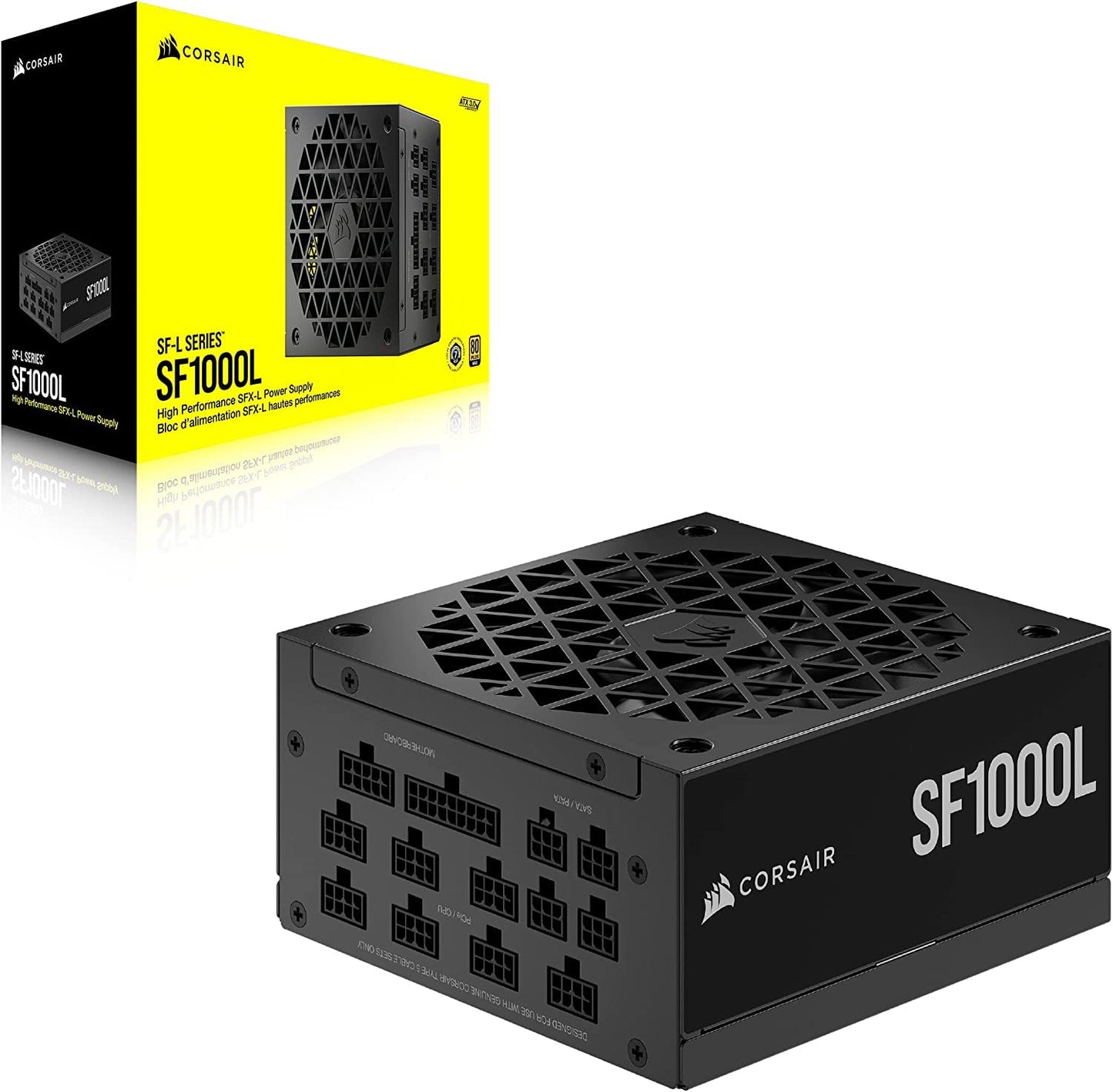 CORSAIR SF-L SERIES SF1000L FULLY MODULAR SFX POWER SUPPLIES WITH ATX 3.0 (CP-9020246-IN)