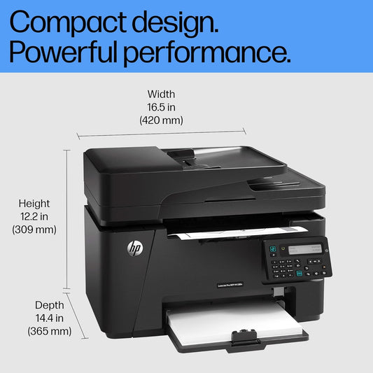 HP 128FN ALL-IN-ONE MONOCHROME LASERJET PRO PRINTER
