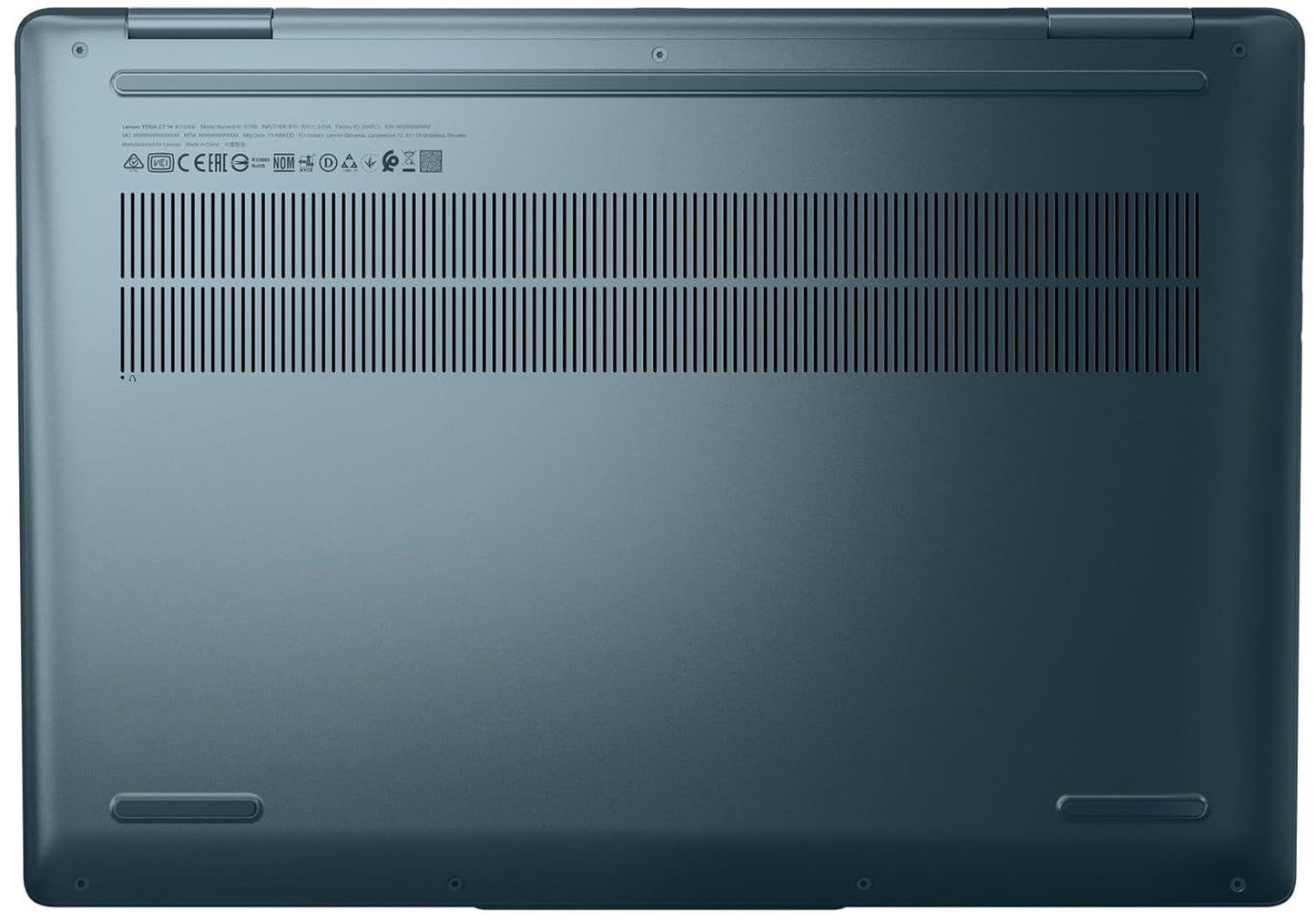 LENOVO YOGA 7 INTEL CORE I7-1360P 14 INCH(35.5CM) OLED 2-IN-1 400NITS LAPTOP(16GB/1TB SSD/WIN 11/OFFICE 2021/BACKLIT KB/DIGITAL PEN/1YR WARRANTY/ALEXA/3 MONTH GAME PASS/TIDAL TEAL/1.49KG), 82YL0099IN