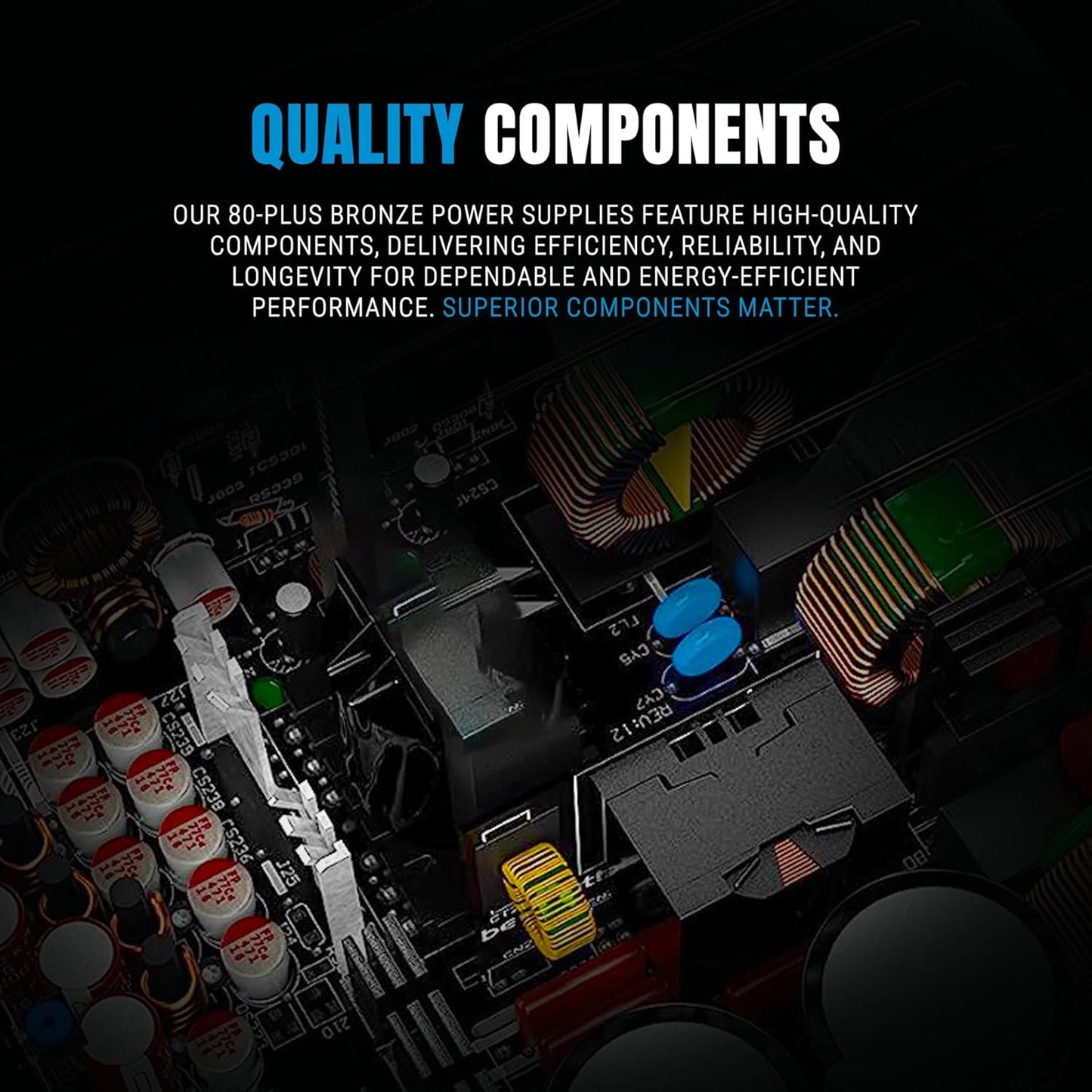 ANT ESPORTS RX550 80 PLUS BRONZE POWER SUPPLY