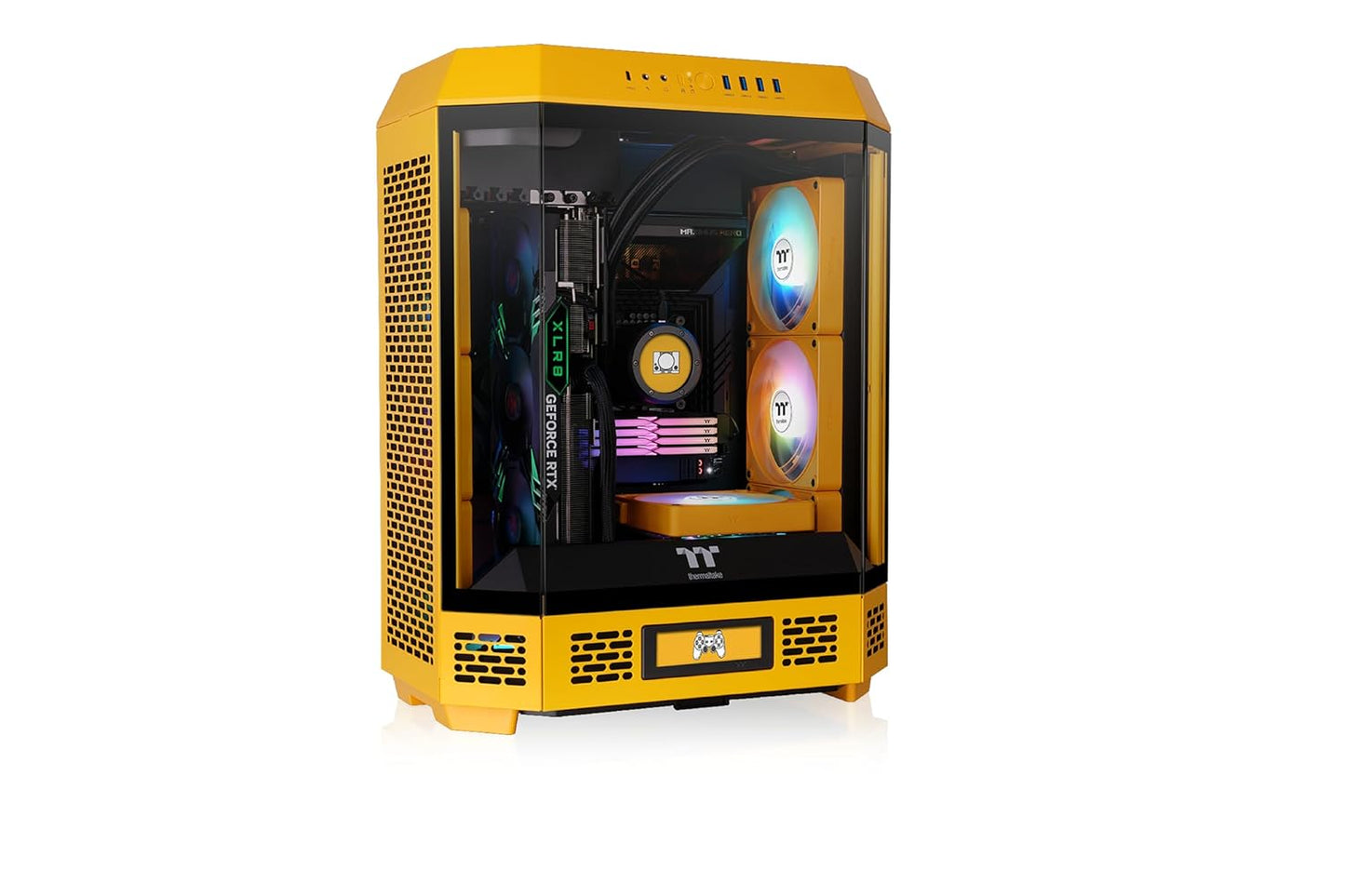THERMALTAKE MICRO TOWER 600 BUMBLEBEE MID TOWER, CA-1Z1-00M4WN-00