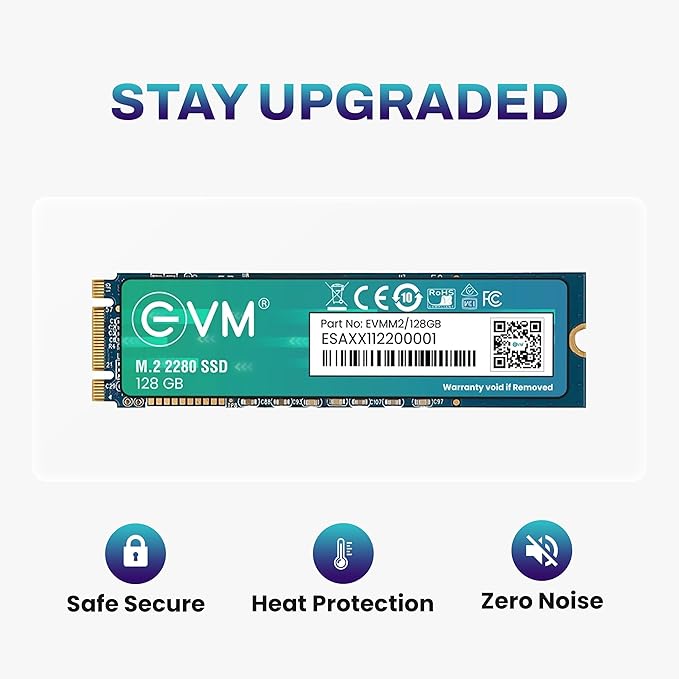 EVM 128GB INTERNAL SATA M.2 SSD EVMM2/128GB