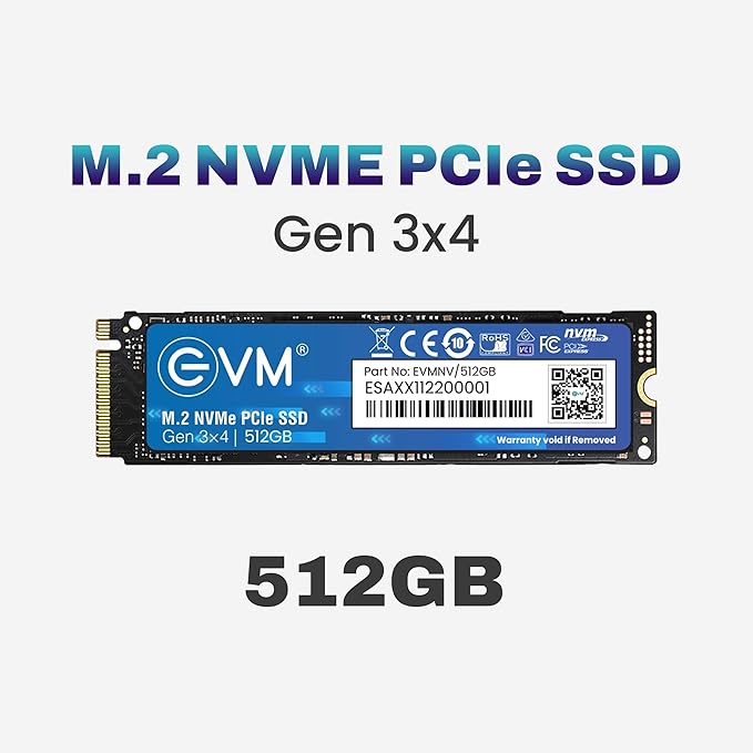 EVM 512GB NVME M.2 SSD EVMNV/512GB