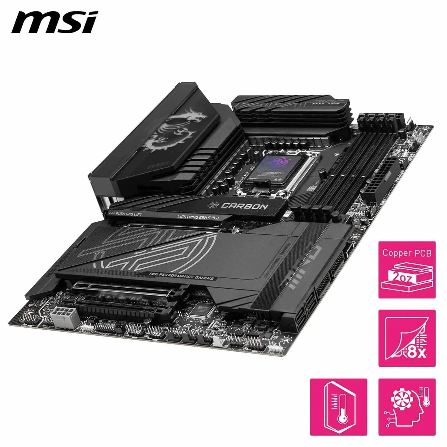 MSI MPG Z890 CARBON WIFI MOTHERBOARD