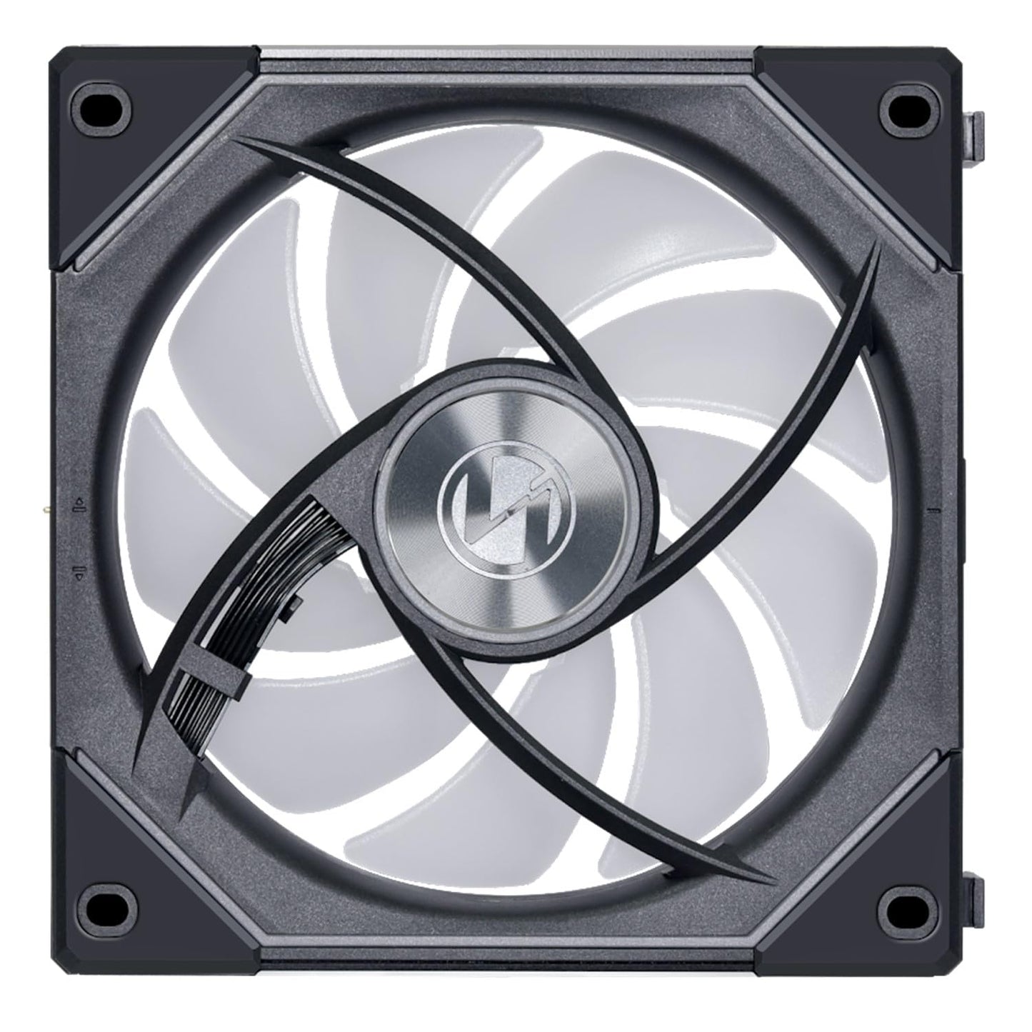 LIAN LI UNI FAN SL-INF REVERSE BLADE 120 INFINITY MIRROR 120MM ARGB SINGLE PACK CASE FAN, BLACK- G99.12RSLIN1B.IN