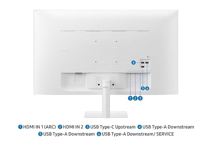 Samsung 32 Inch 4K M7 Vision AI Smart Monitor UHD LS32FM701UWXXL