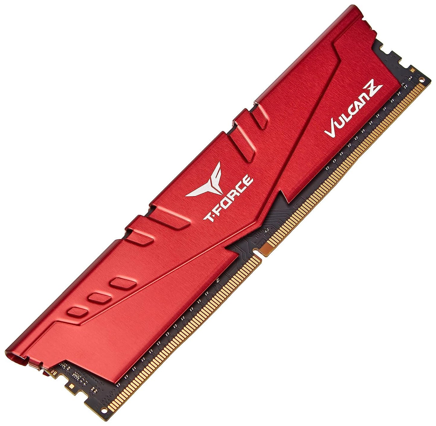 TEAMGROUP T-FORCE VULCAN Z 16GB (16GBX1) DDR4 3600MHZ DESKTOP RAM (RED)