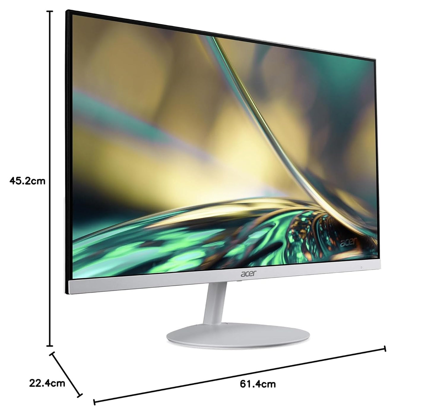 ACER SA272U E 27 INCH WQHD 2560 1440 RESOLUTION IPS MONITOR
