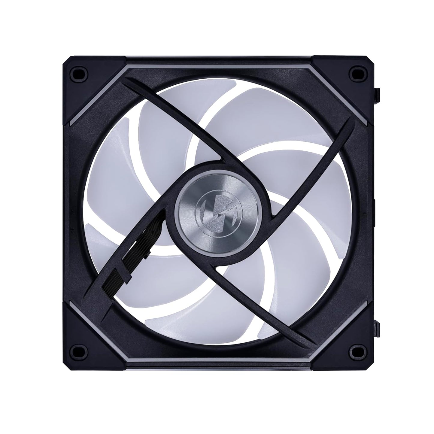 LIAN LI UNI FAN SL-INF REVERSE BLADE 140 INFINITY MIRROR 140MM ARGB SINGLE PACK CASE DESKTOP PC FAN, BLACK- G99.14RSLIN1B.IN