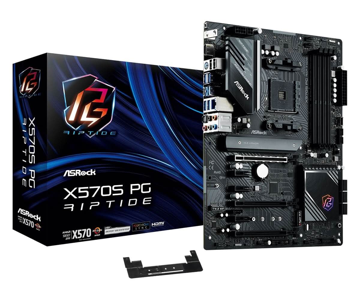 ASROCK X570S PG RIPTIDE AMD RYZEN 5000 SERIES CPU(SOCKET AM4)