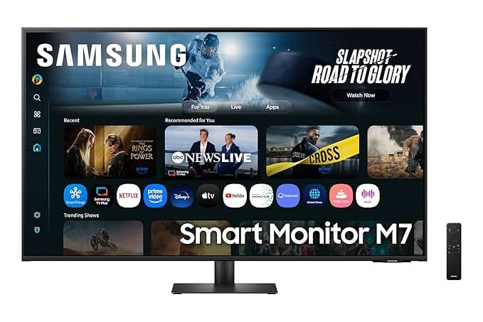 Samsung 43 Inch 4K M7 Vision AI Smart Monitor UHD LS43FM700UWXXL
