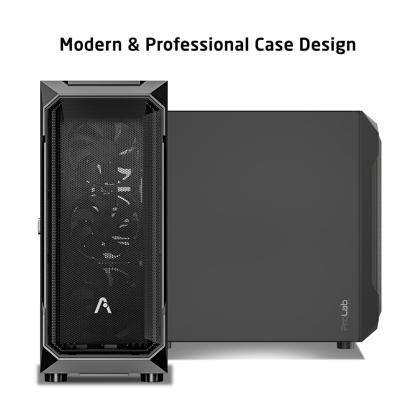 PROLAB DESIGN AI628 WORKSTATION COMPUTER CASE BLACK