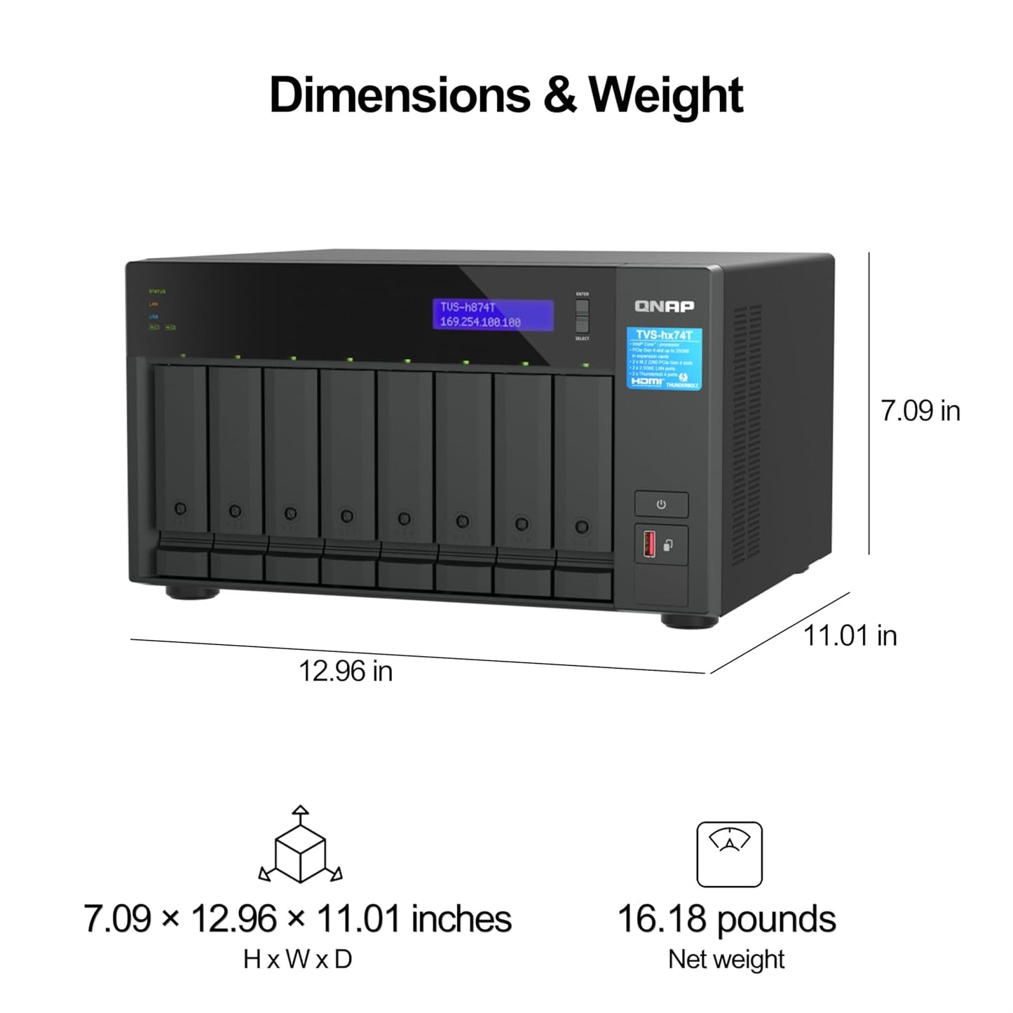 QNAP TVS-H874T-I7-32G