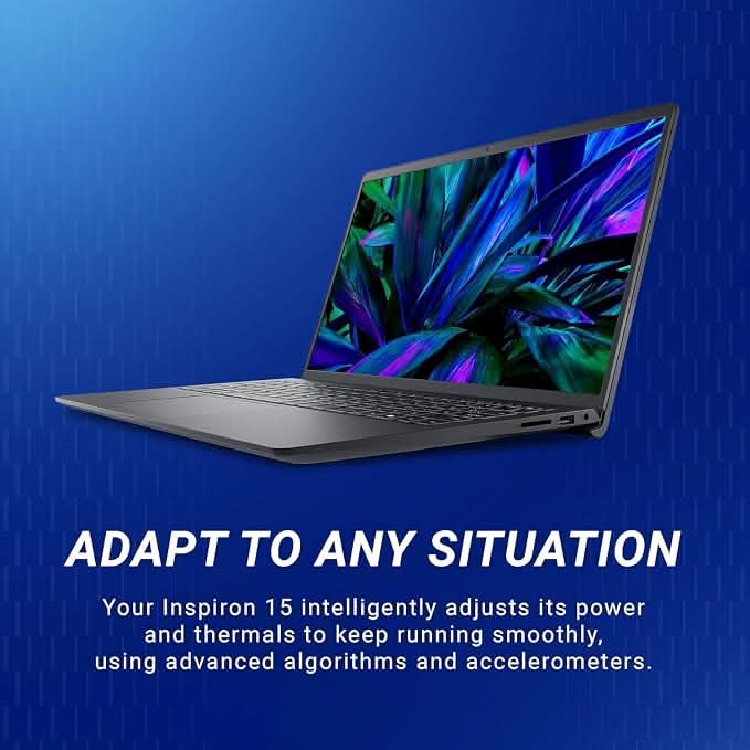 Dell Pro PV 15250 Laptop, Intel Core 3 100U, 8GB RAM, 512GB SSD, 15.6 Inch FHD Display, DOS, Black
