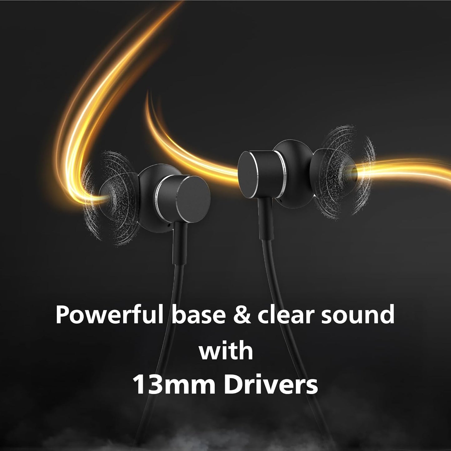 PHILIPS NECKBAND WIRELESS IN EAR-NECKBAND TAN1150BK/94