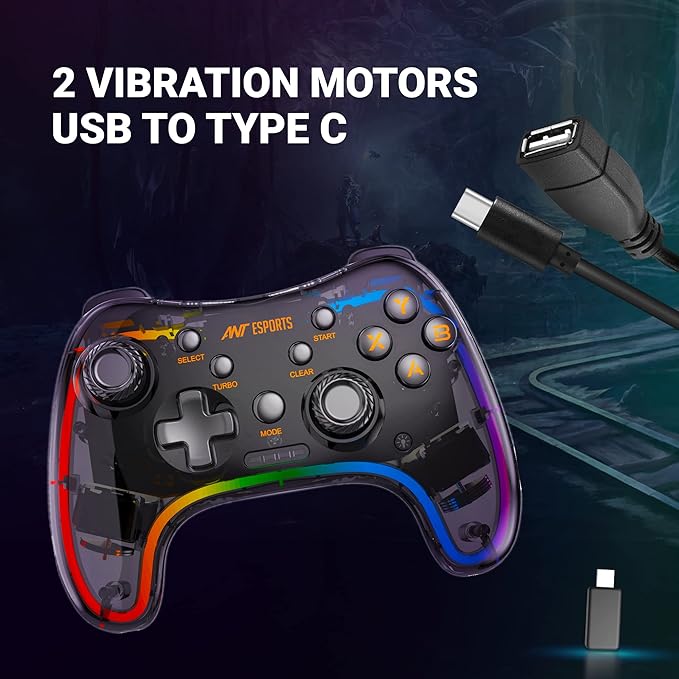ANT ESPORTS GP310R WIRELESS GAMEPAD (ETA-SD-20210604101)