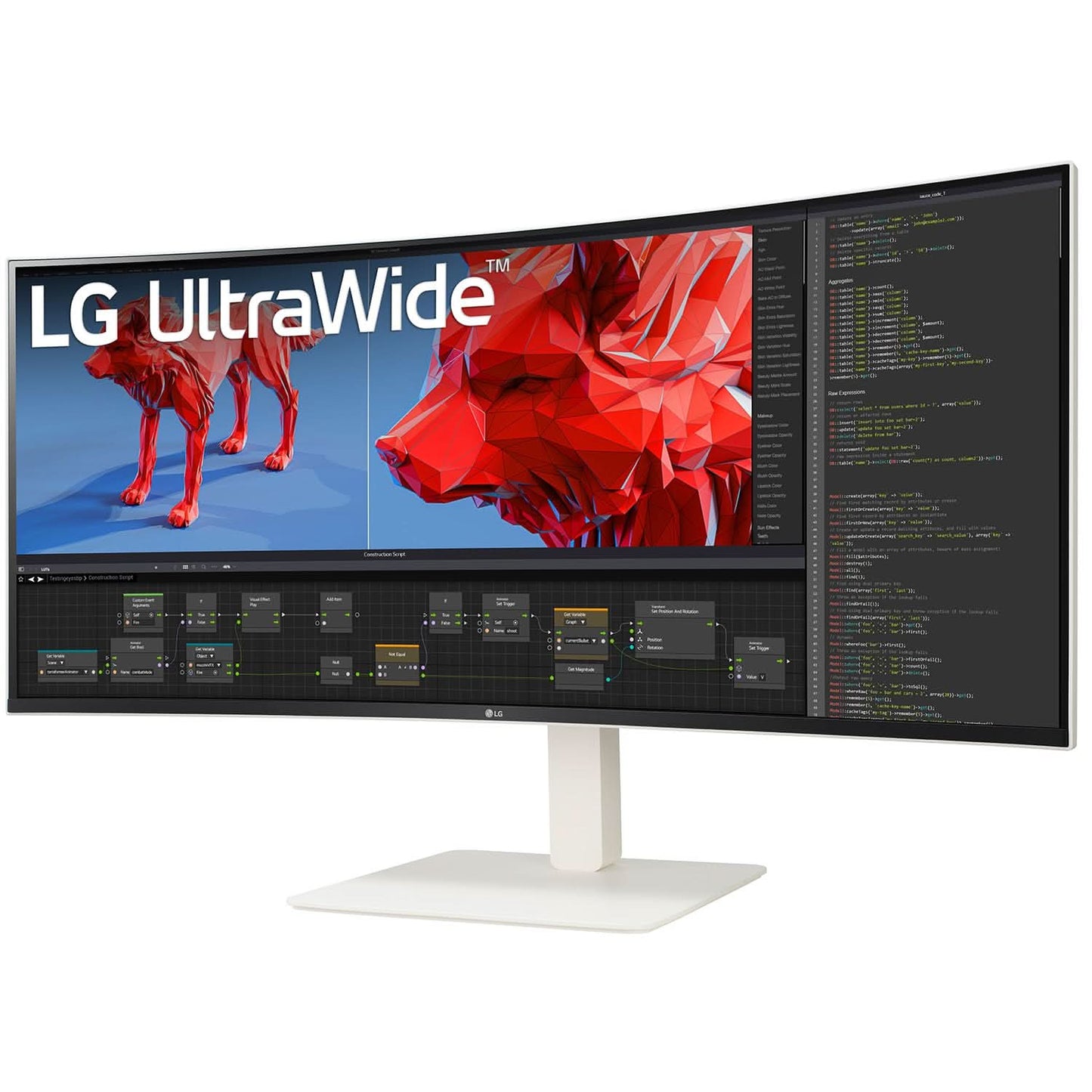 LG 38WR85QC-W (37.5",95CM) ULTRAWIDE QHD MONITOR,WHITE