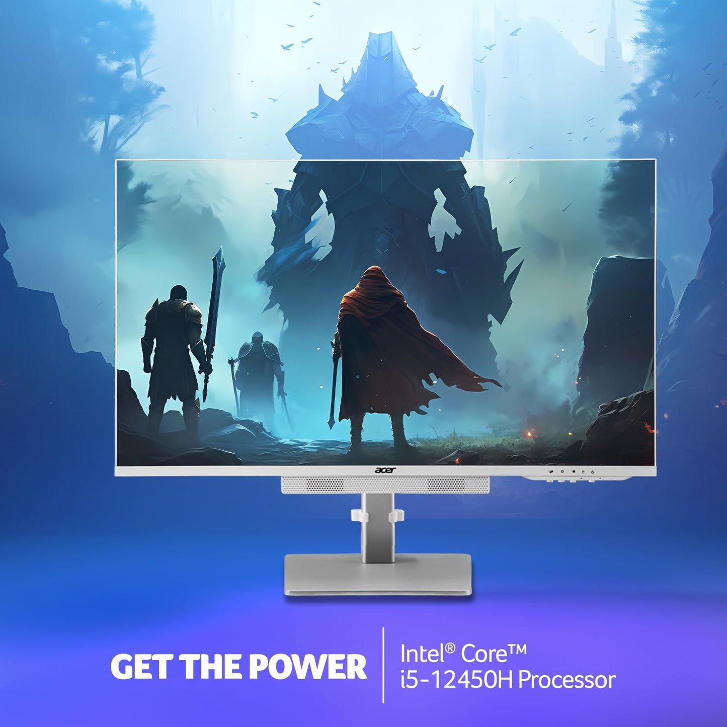 ACER ASPIRE C27/CORE I5 12450H /16GB/1TB SSD/5MP/WIN11/MSO/WHITE