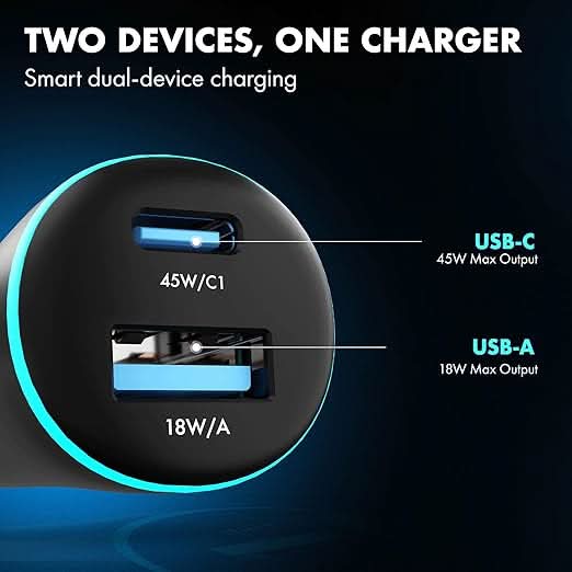 Wozoyo PD 45W Car Charger , Series 1
