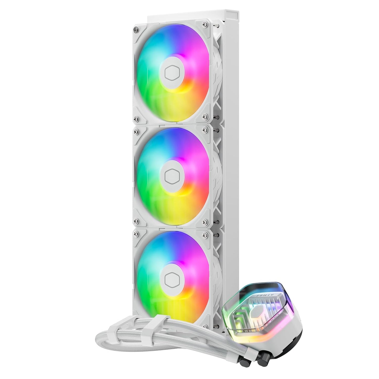 COOLER MASTER ML360 ATMOS 360MM CPU LIQUID COOLER WHITE (MLX-D36M-A25PZ-RW)