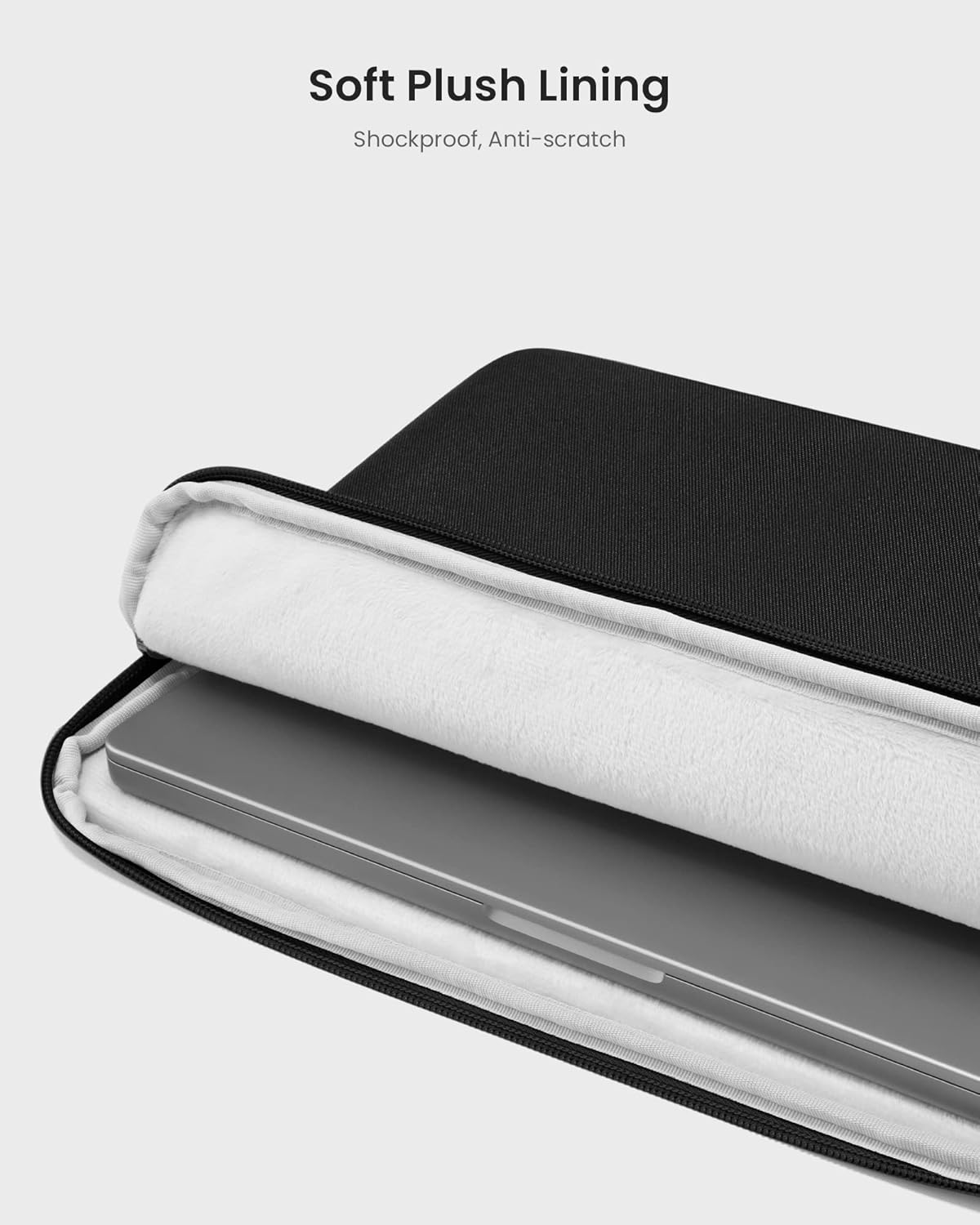 TOMTOC LIGHT-A18 LAPTOP SLEEVE 14 LNCH-BLACK