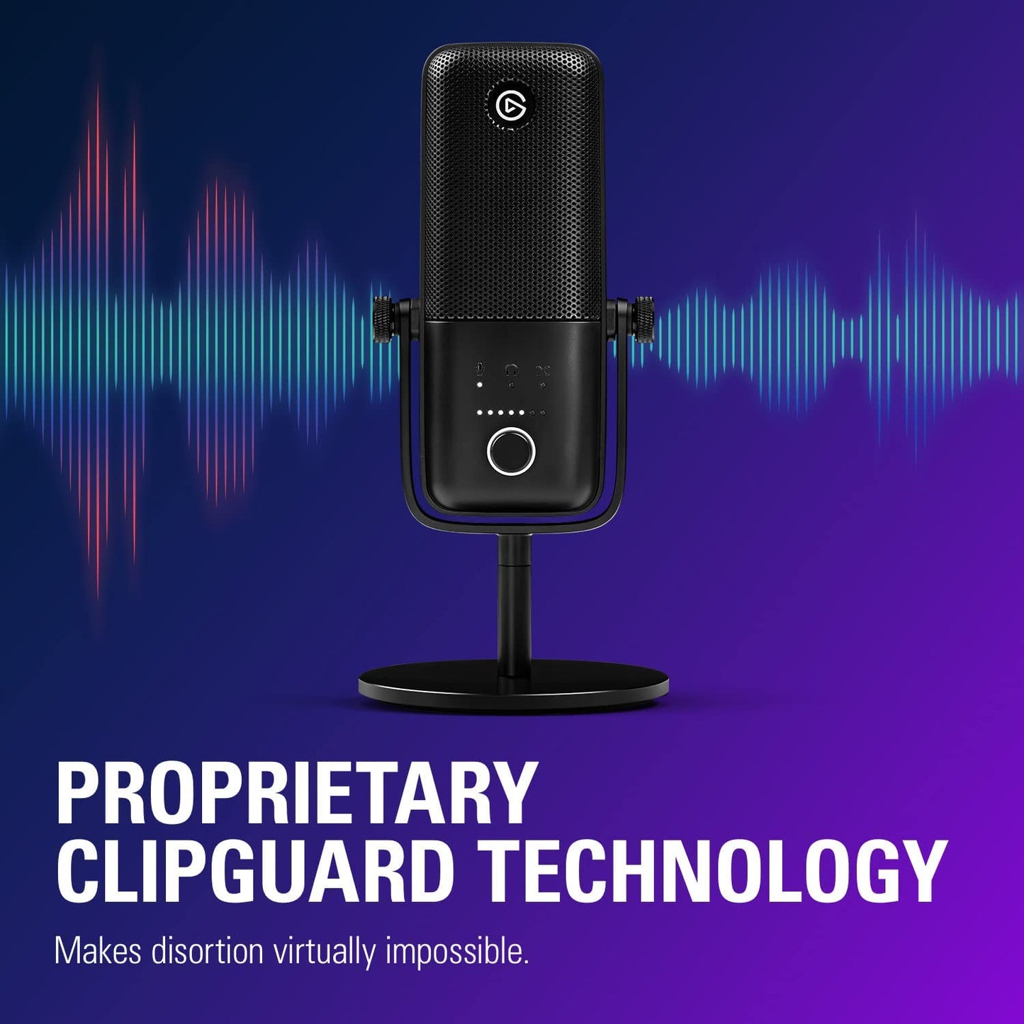 ELGATO WAVE:3 PREMIUM USB CONDENSER UNIDIRECTIONAL MICROPHONE AND DIGITAL MIXING SOLUTION 10MAB9901