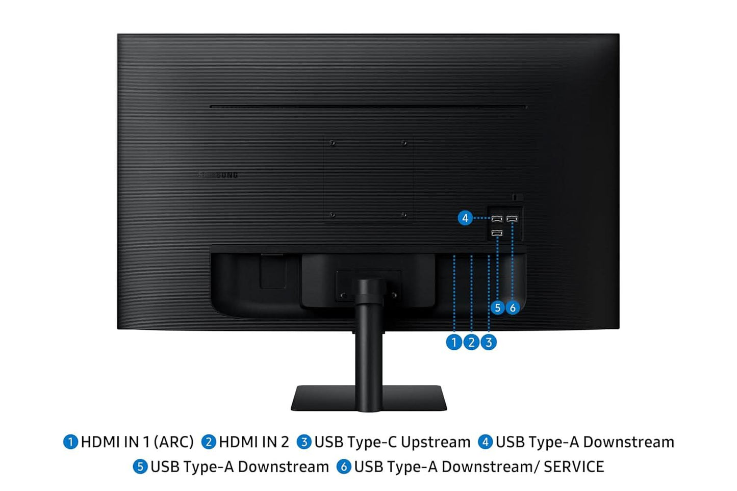 Samsung 32 4K UHD M7 Vision AI Smart Monitor LS32FM700UWXXL