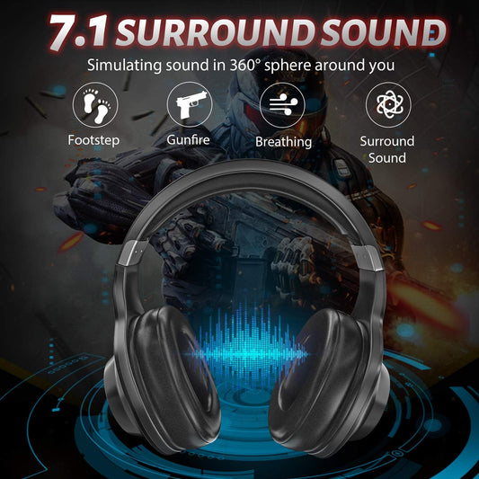 EDIFIER G2 II GAMING HEADSET, SURROUND STEREO SOUND WIRED HEADPHONES BLACK