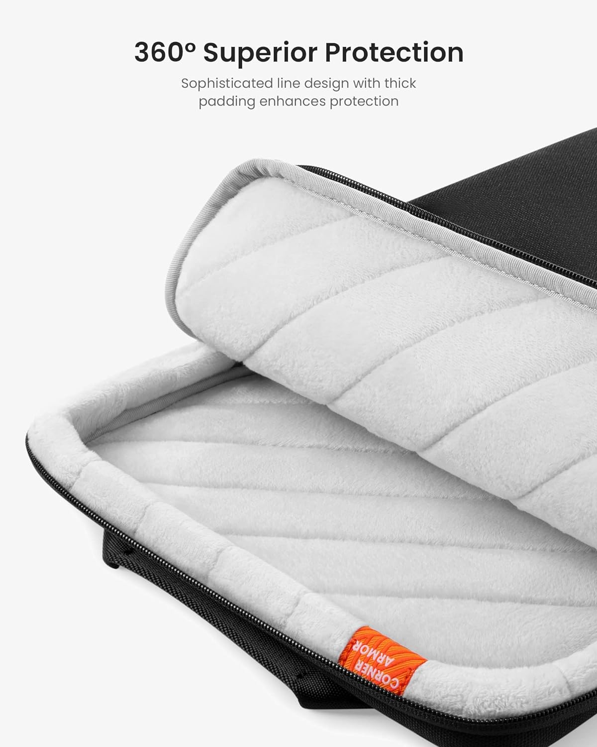 TOMTOC DEFENDERACE-A03 LAPTOP SHOULDER BAG BLACK-16 INCH