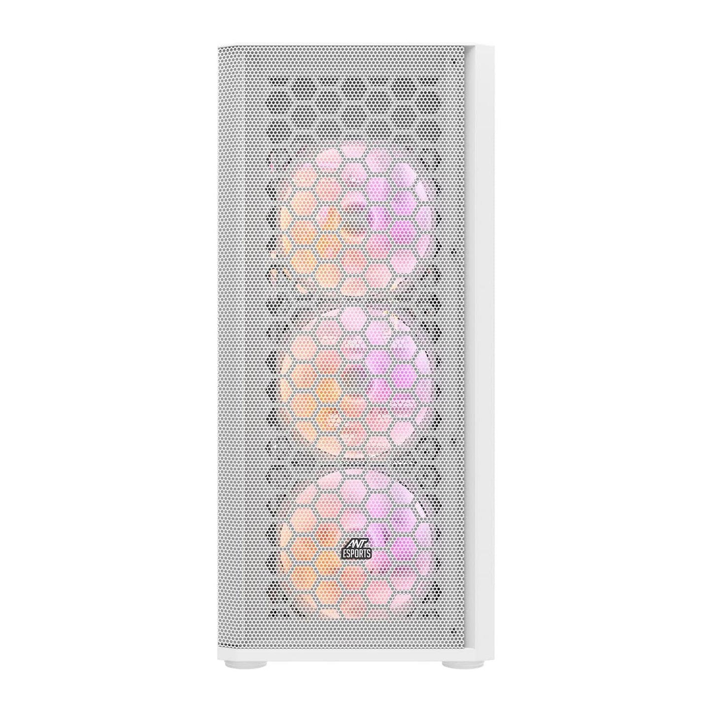 ANT ESPORTS 250 AIR ARGB (ATX) MID TOWER CABINET (WHITE)