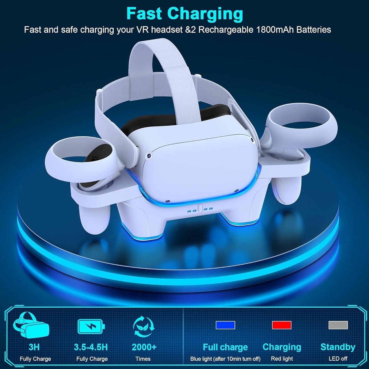 ANT ESPORTS OCULUS CDOQ2 QUEST 2 CHARGING DOCK