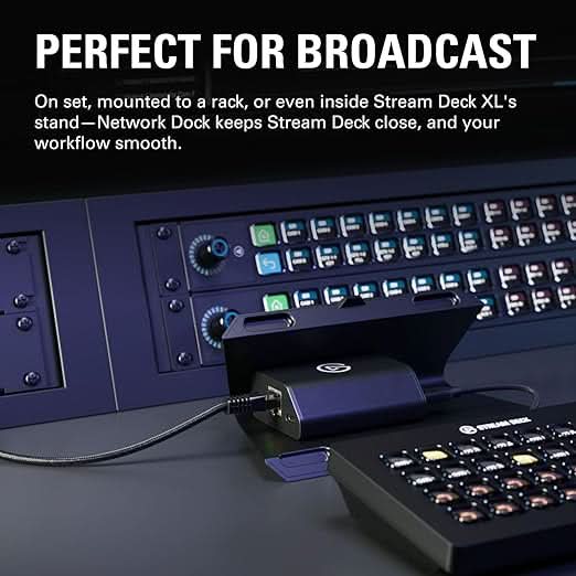 Elgato Network Dock for Stream Deck – Wired Ethernet Adapter