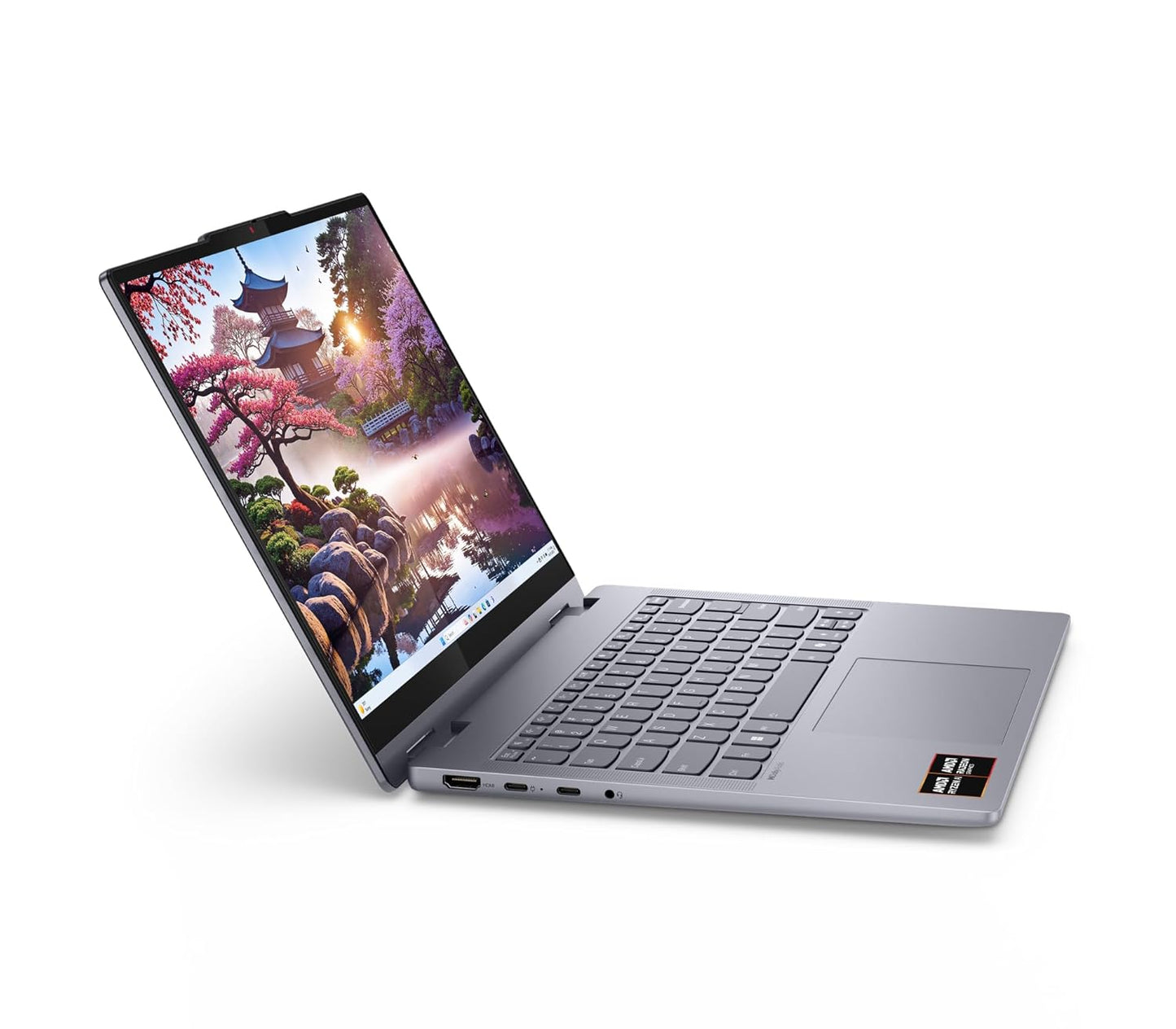 Lenovo IdeaPad 5 2-in-1 Intel Core Ultra 5 225H (16GB RAM/1TB SSD/14 (35.5cm)/WUXGA IPS/Windows 11/Office Home 2024/Lenovo Digital Pen 2/1Yr ADP/Grey/1.6Kg), 83KR000HIN Convertible Laptop
