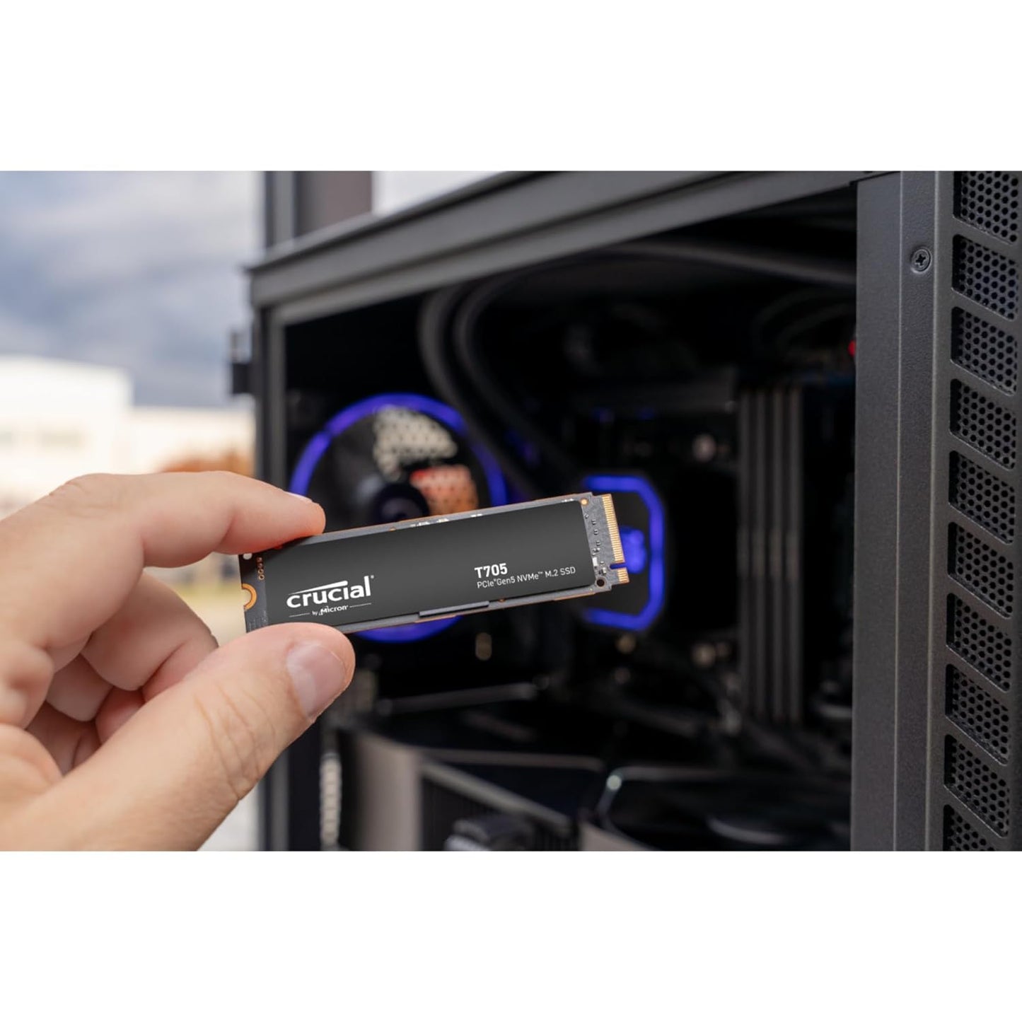 CRUCIAL T705 2TB PCIE GEN5 NVME M.2 SSD CT2000T705SSD3