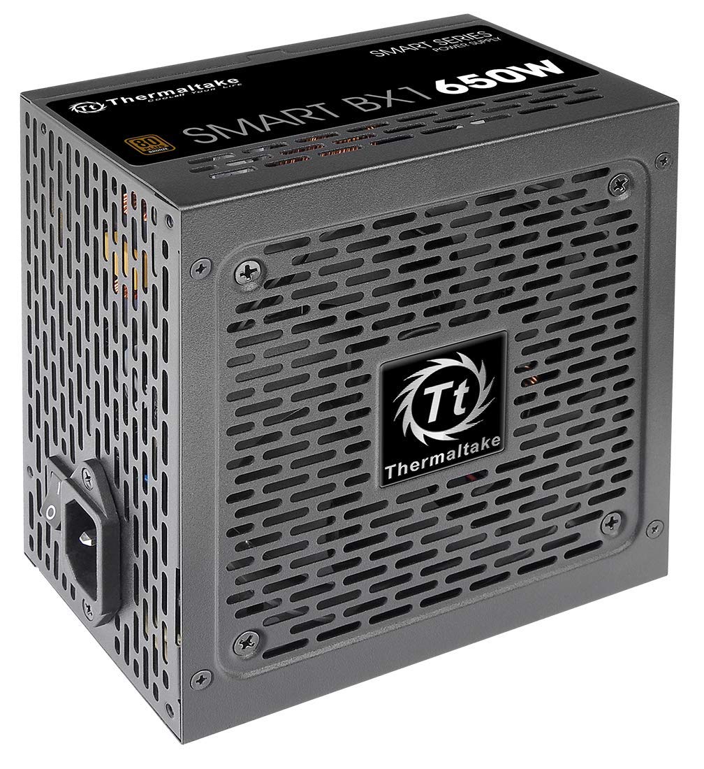 THERMALTAKE SMART BX1 650W 80 PLUS BRONZE NON MODULAR POWER SUPPLY, PS-SPD-0650NNFABU-1