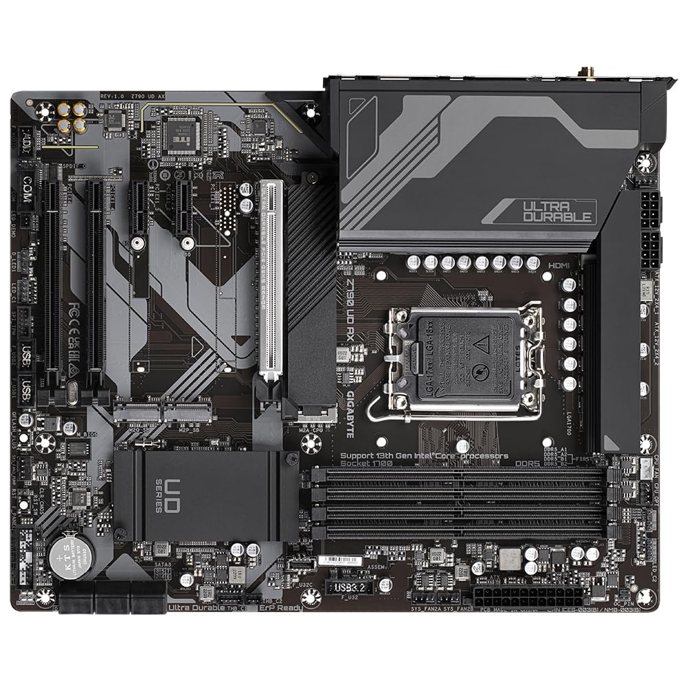 GIGABYTE GA-Z790 UD AX DDR5 INTEL LGA1700 MOTHERBOARD