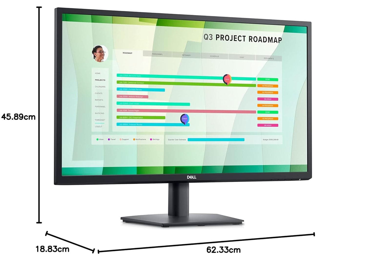 DELL 27 INCH (68.58 CM) FHD MONITOR - E2723HN