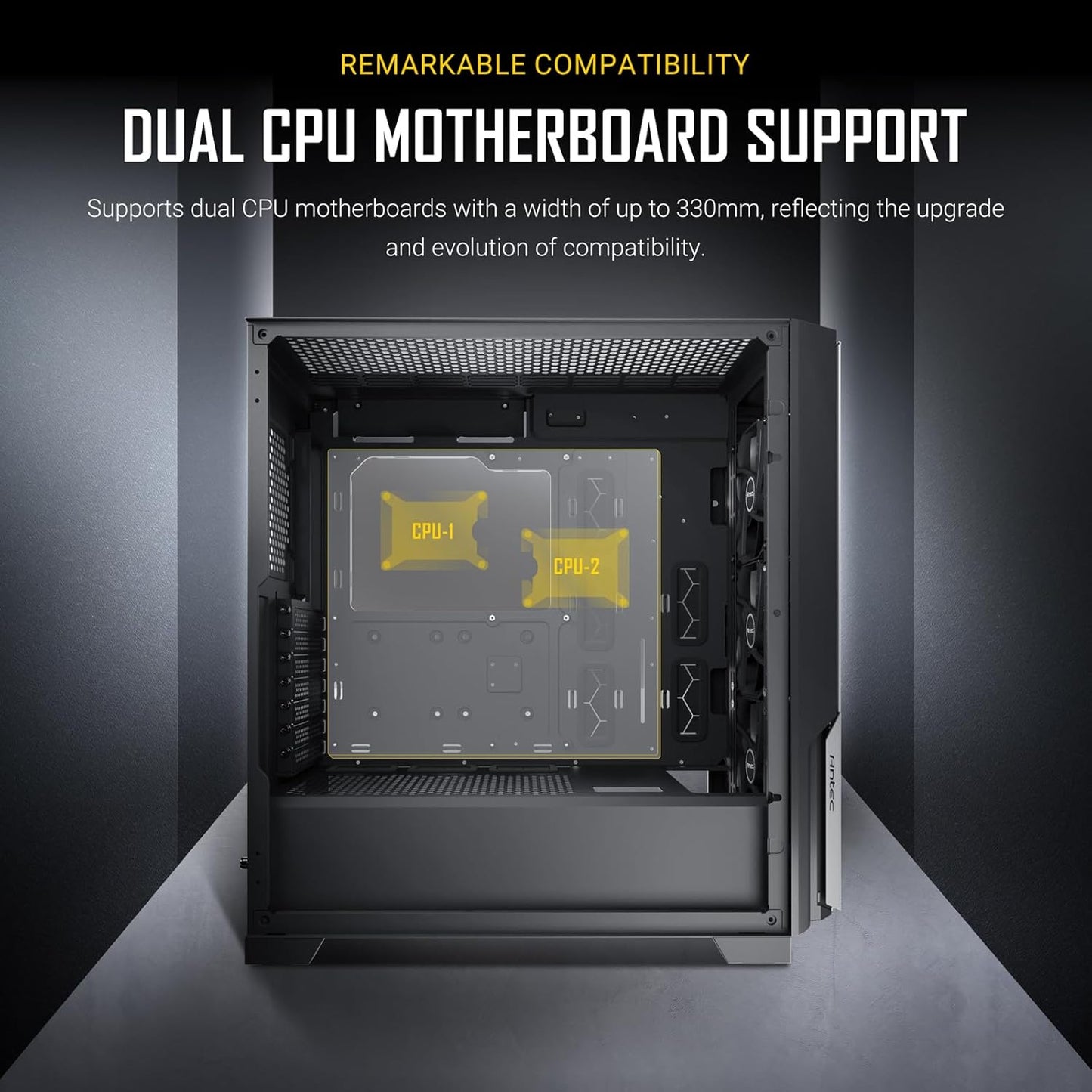 ANTEC P20C (E-ATX) MID TOWER CABINET (BLACK)