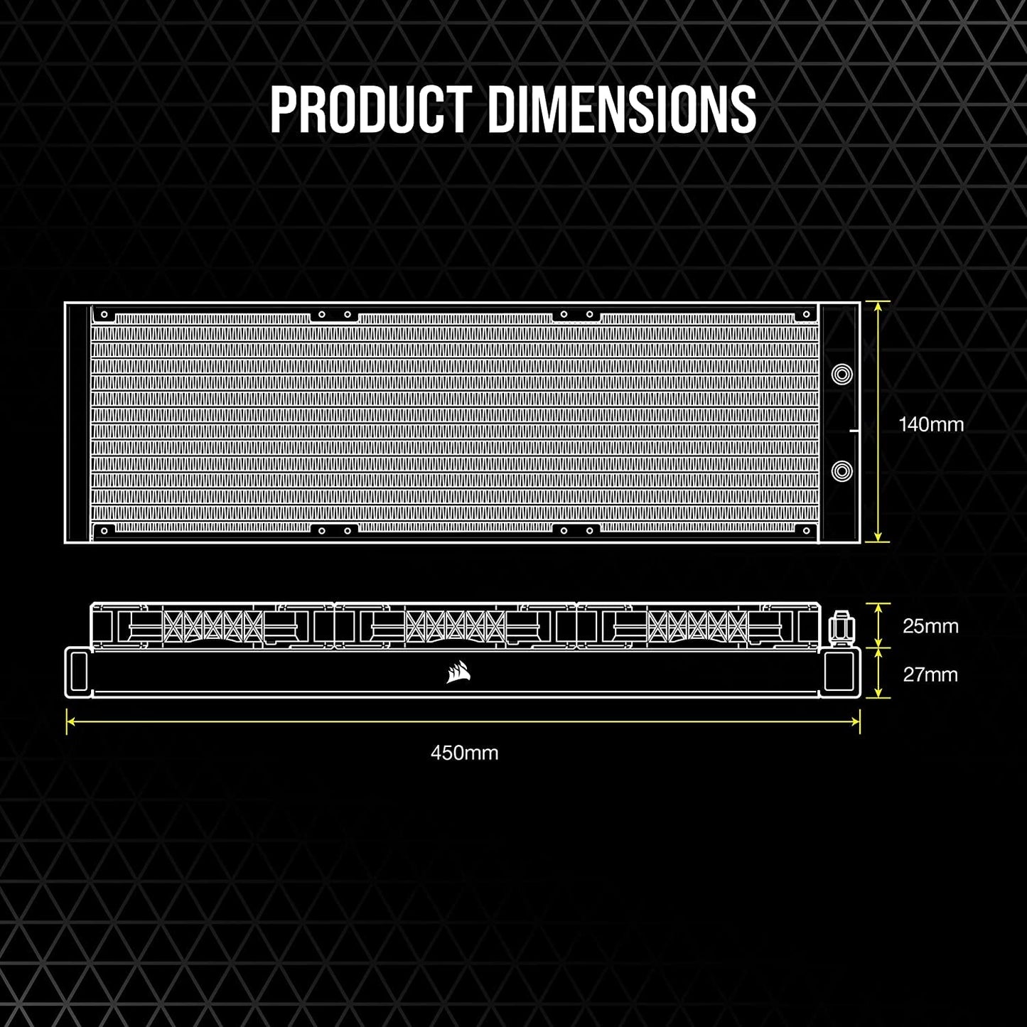 CORSAIR ICUE H170I ELITE LCD DISPLAY LIQUID CPU COOLER