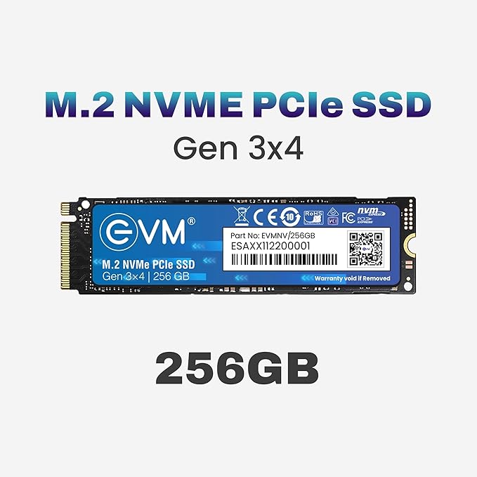 EVM 256GB NVME M.2 SSD EVMNV/256GB