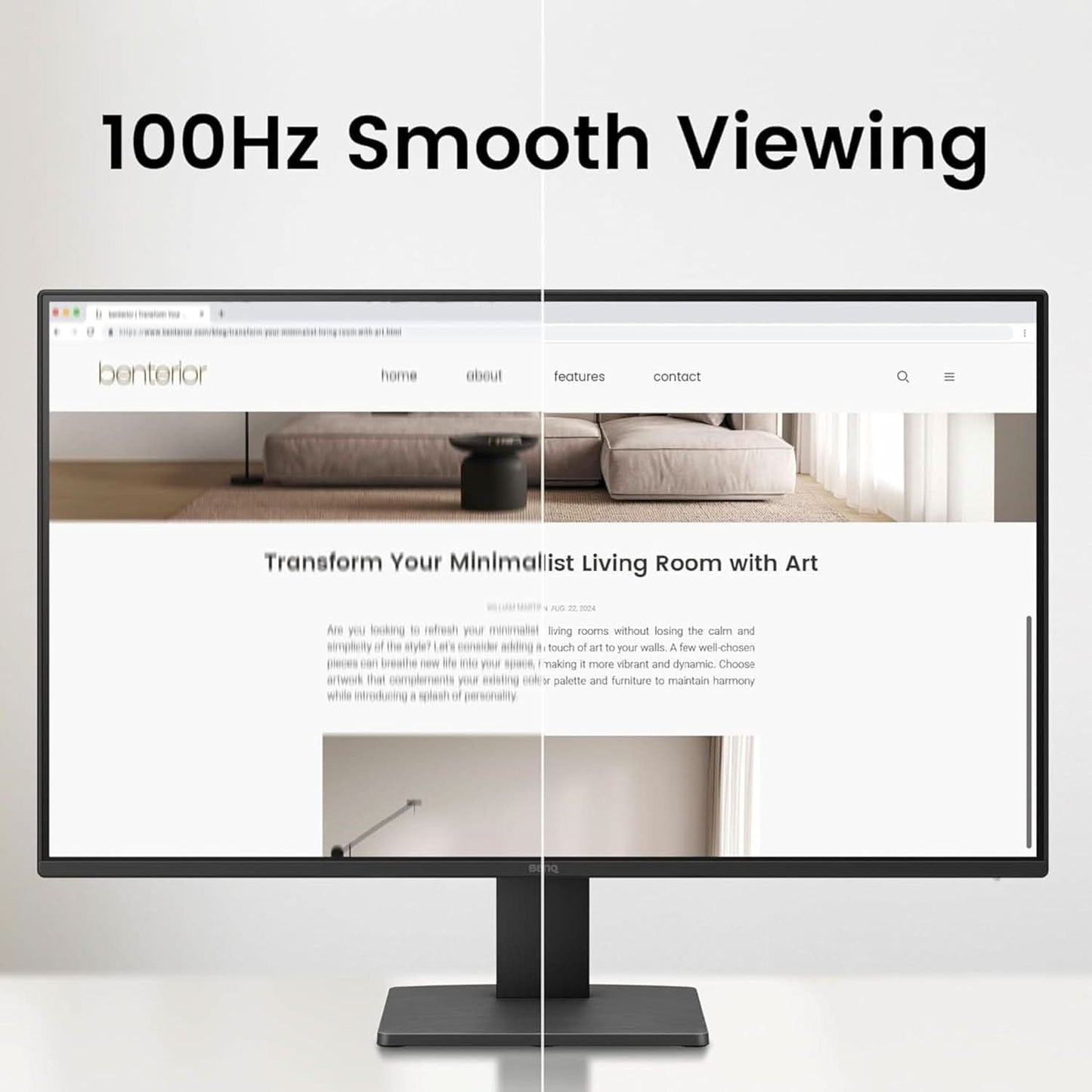 BENQ GW2491 MONITOR (BLACK)