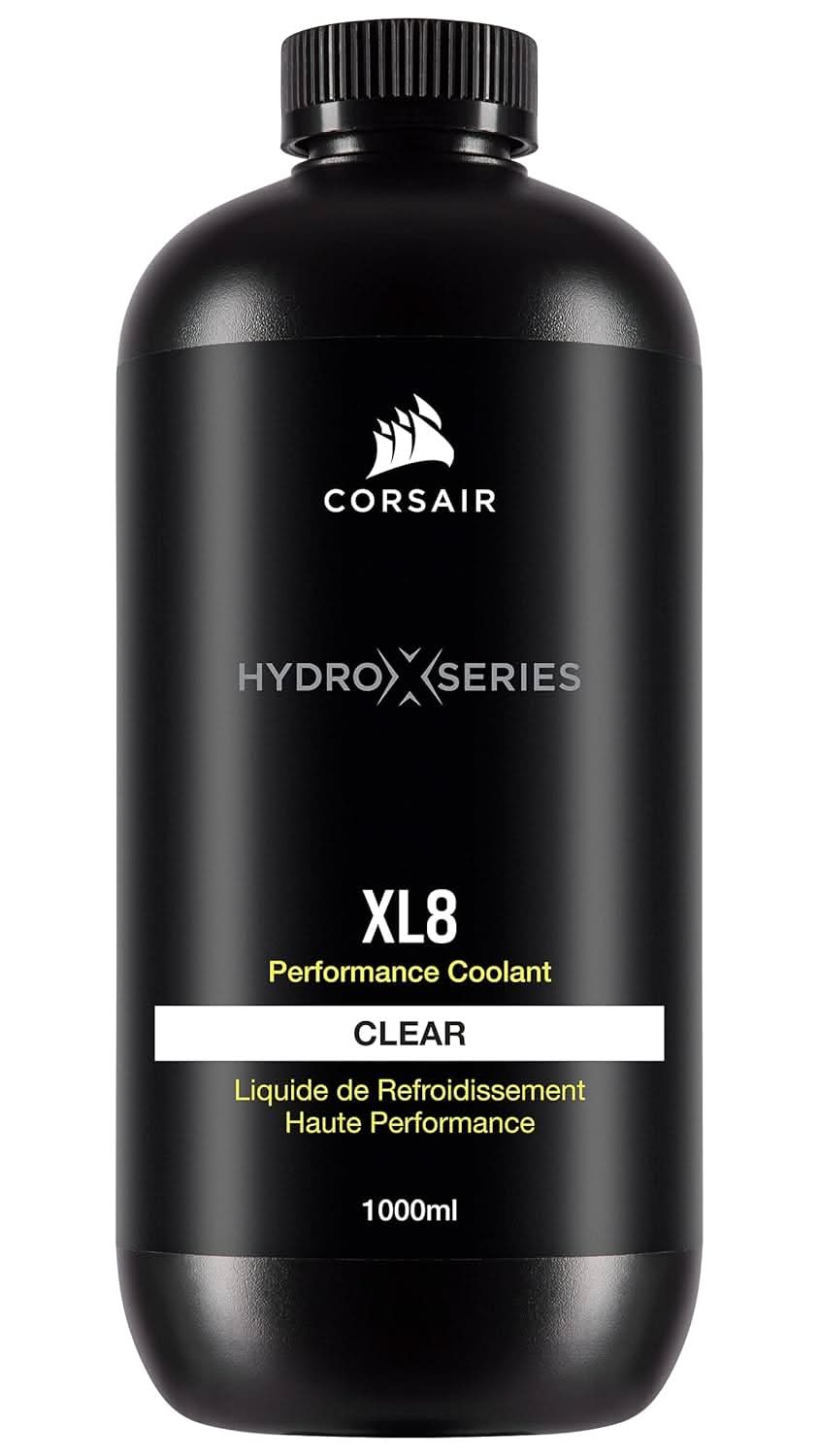CORSAIR HYDRO X SERIES XL8 PERFORMANCE COOLANT 1L - CLEAR XL8 CLEAR (CX-9060007-WW) CLEAR (TRANSPARENT)