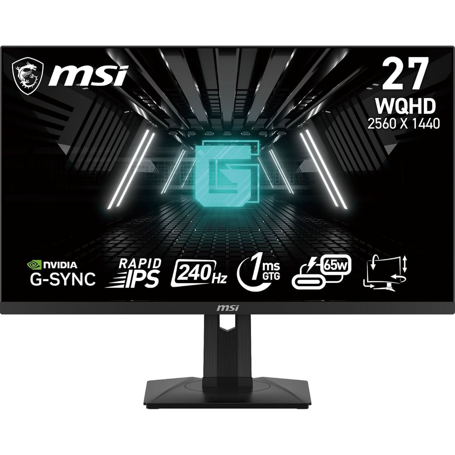 MSI G274QPX 27 INCH WQHD FLAT GAMING MONITOR