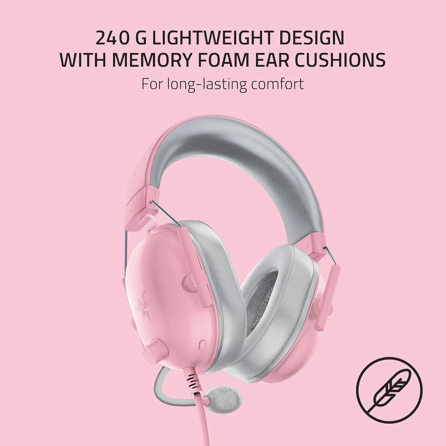 RAZER BLACKSHARK V2 X - WIRED GAMING HEADSET - QUARTZ RZ04-03240800-R3M1